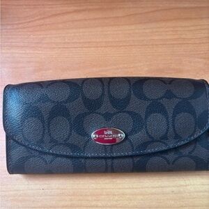 New Coach signature wallet